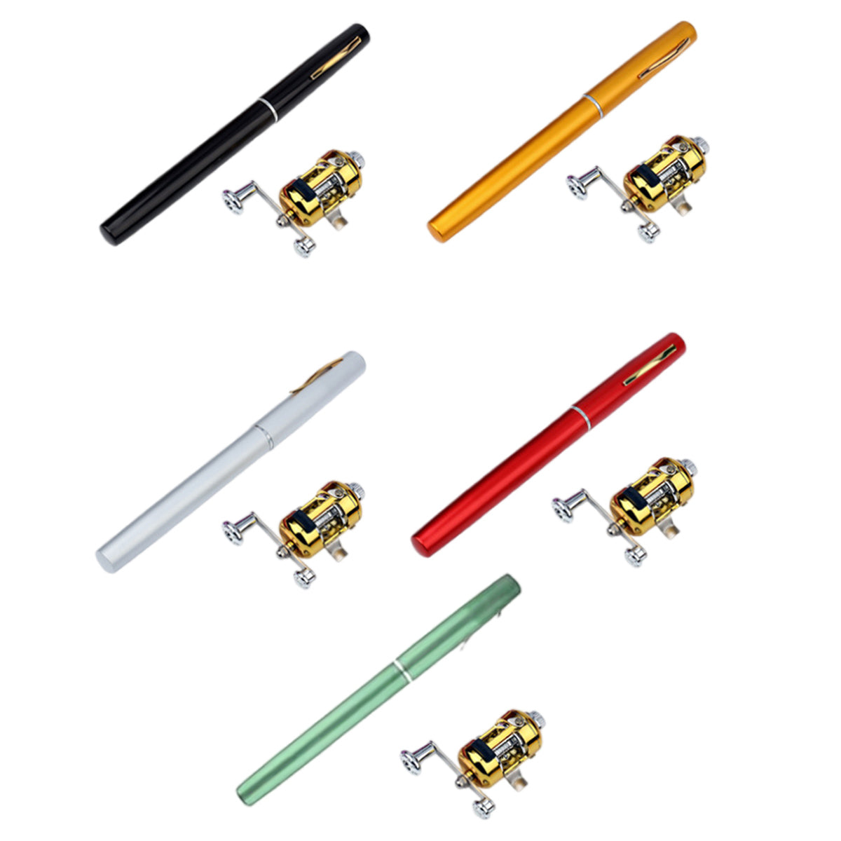 Mini Pocket Fishing Rod with Reel for Travel and Light Fishing