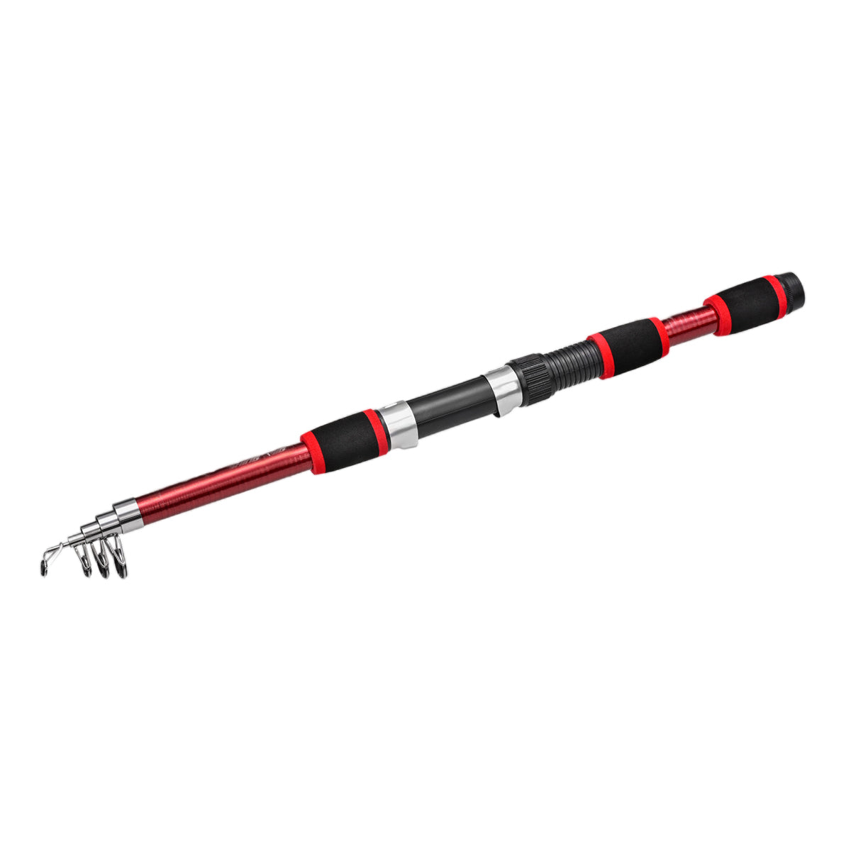Telescopic Fishing Rod Durable Glass Steel Lightweight Portable Pole