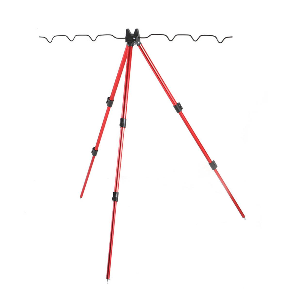 Telescopic Fishing Rod Holder Adjustable Aluminium Alloy Stand