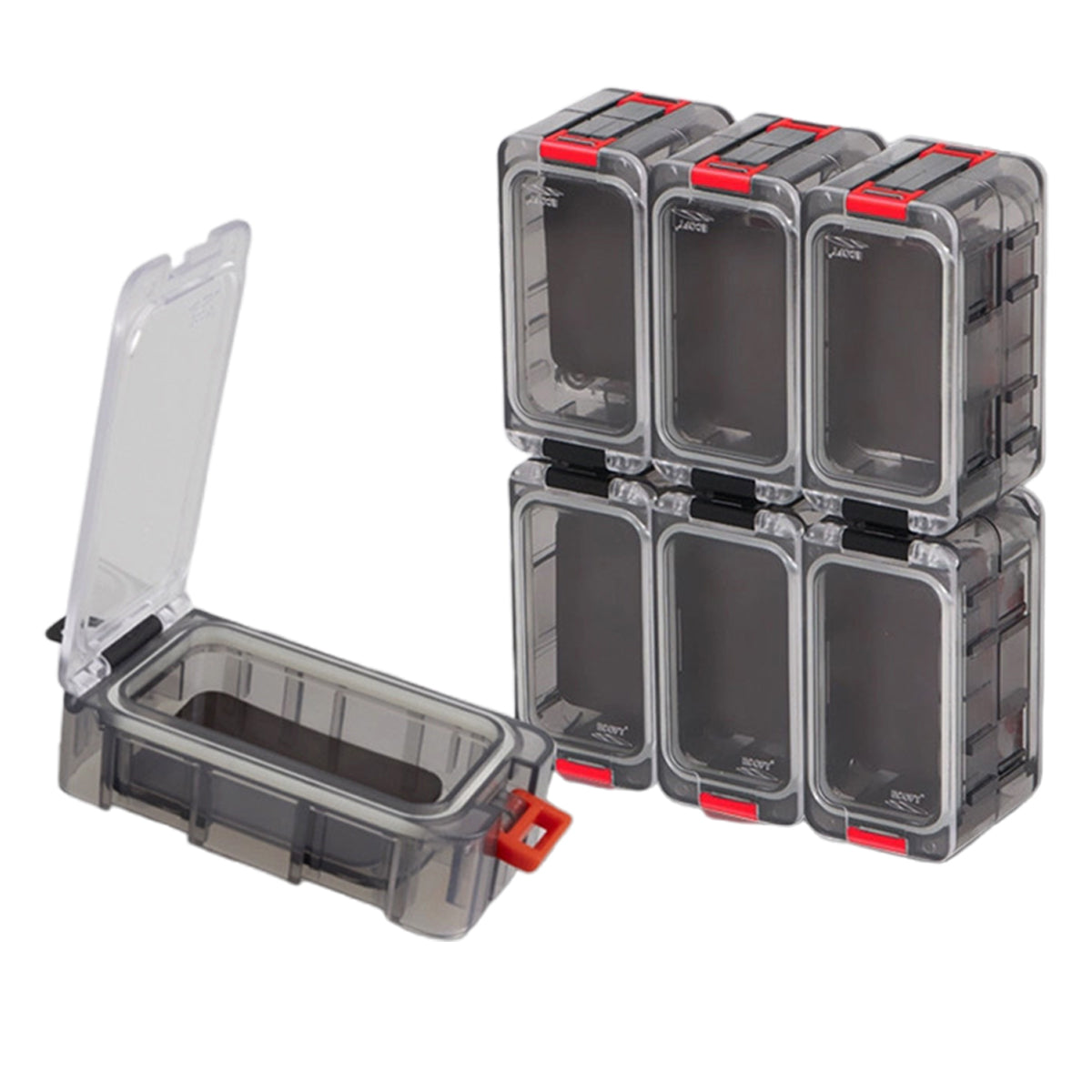 Waterproof Fishing Hook Storage Box with 12 Compartments