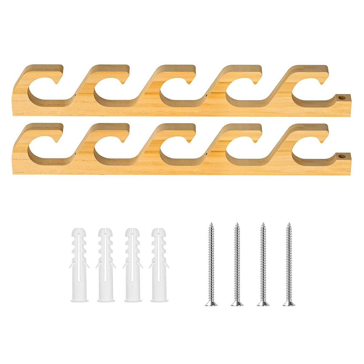 Bamboo Fishing Rod Rack – Wall & Ceiling Mounted Holder