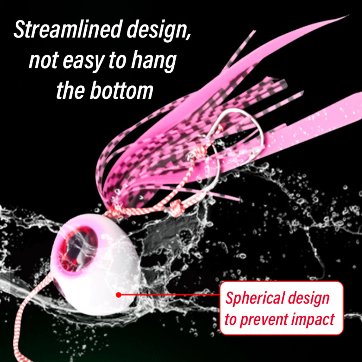 Luminous Fishing Lure with 3D Fisheye – Durable Hooks