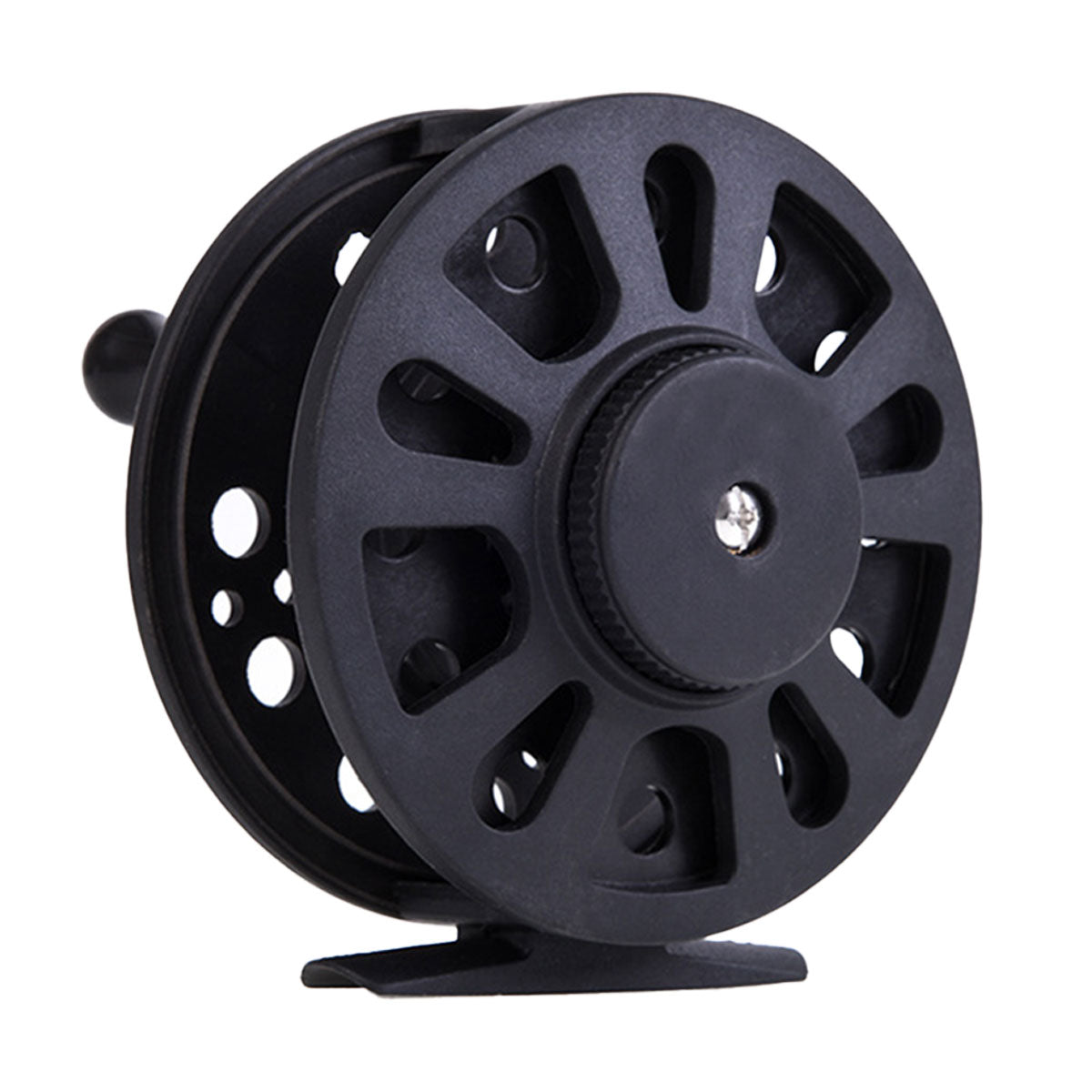 Fly Fishing Reel Lightweight ABS Front Wheel Reel