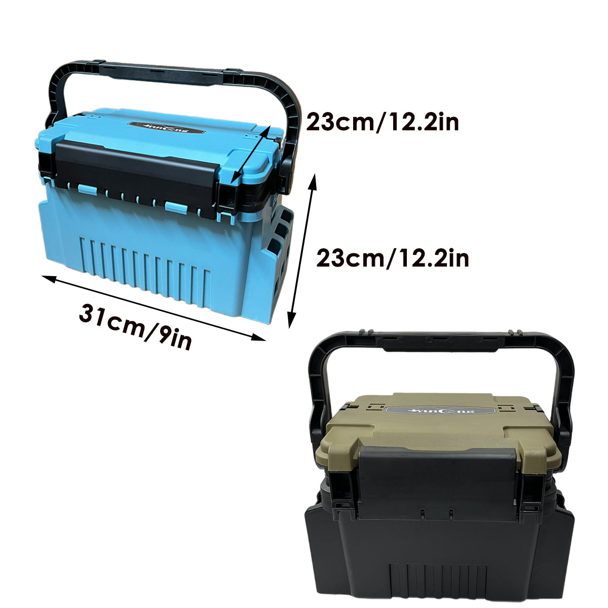 Fishing Rod Holder For Fishing Box ABS Plastic Adjustable
