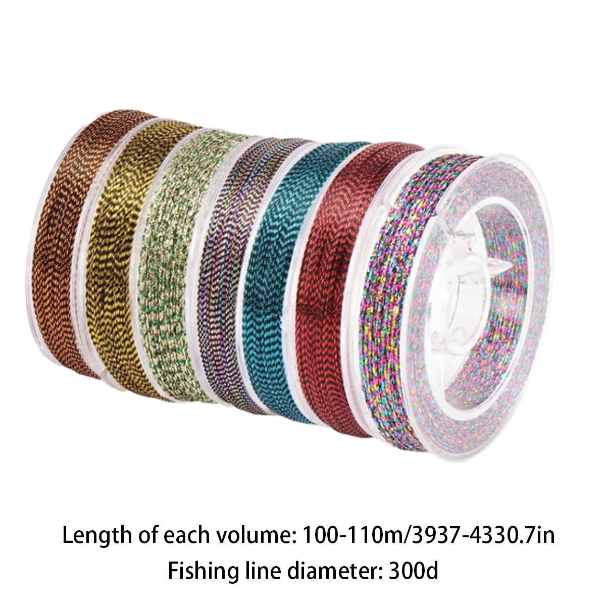 Fishing Rod Guide Ring Binding Line – 7 Reels Durable Wire