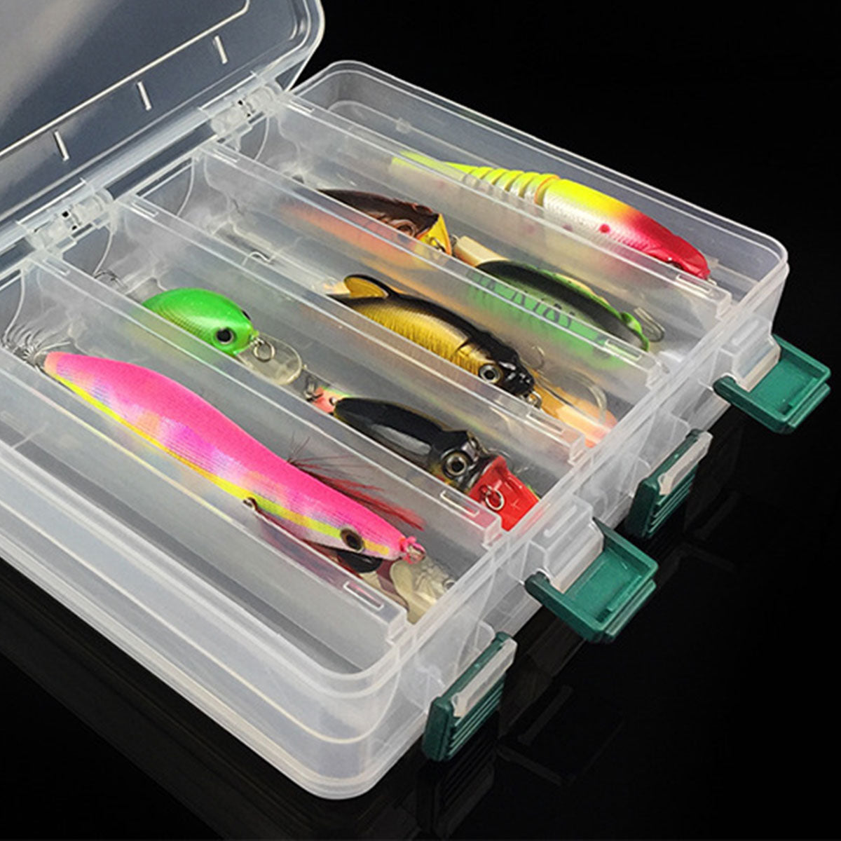 Fishing Tackle Storage Box Waterproof Plastic Organizer