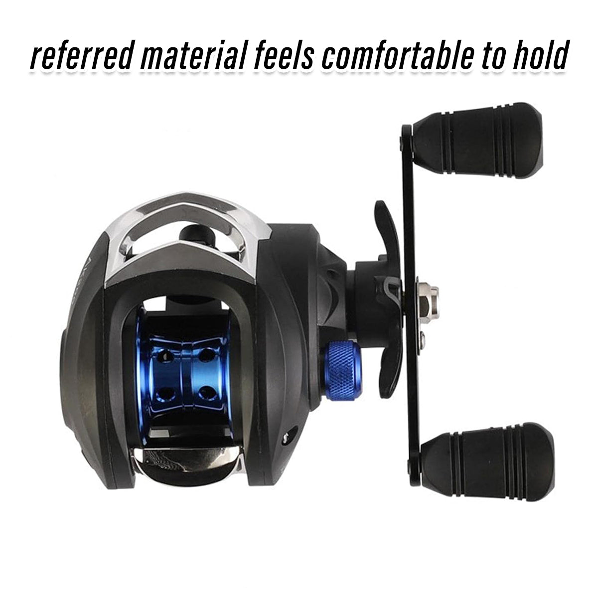 High-Performance Fishing Reel with Anti-Tangle System (Left or Right Hand)