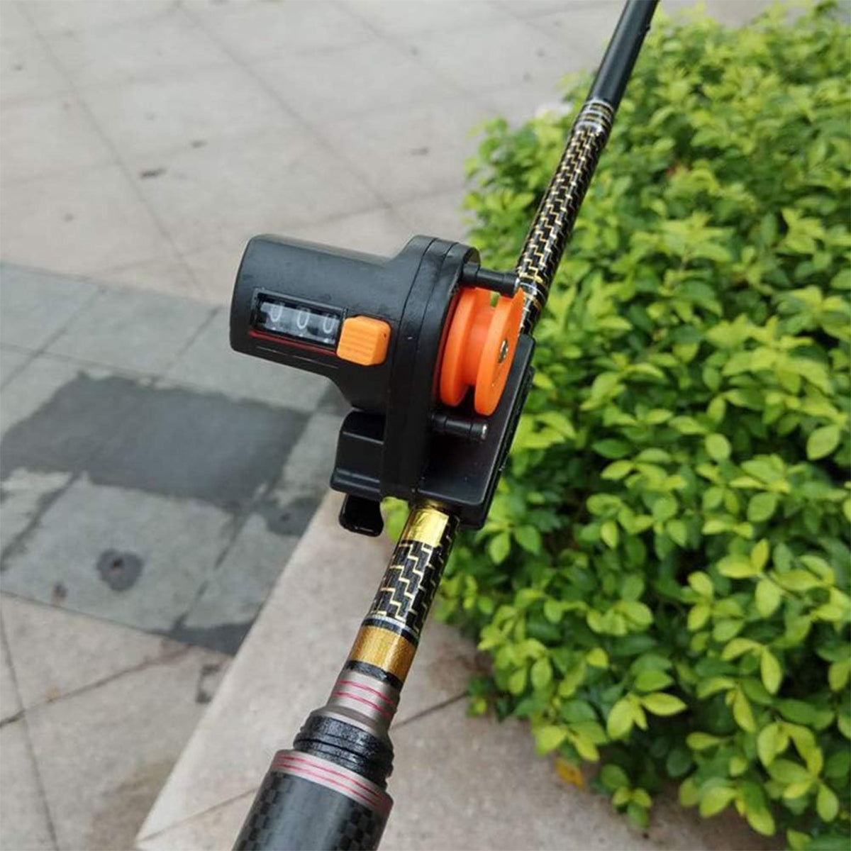 Fishing Line Counter with Precision Meter Display for Saltwater & Freshwater