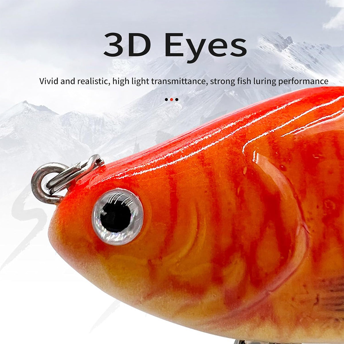5PCS Multi-Jointed Fish Lures Set with Hooks for Freshwater & Saltwater