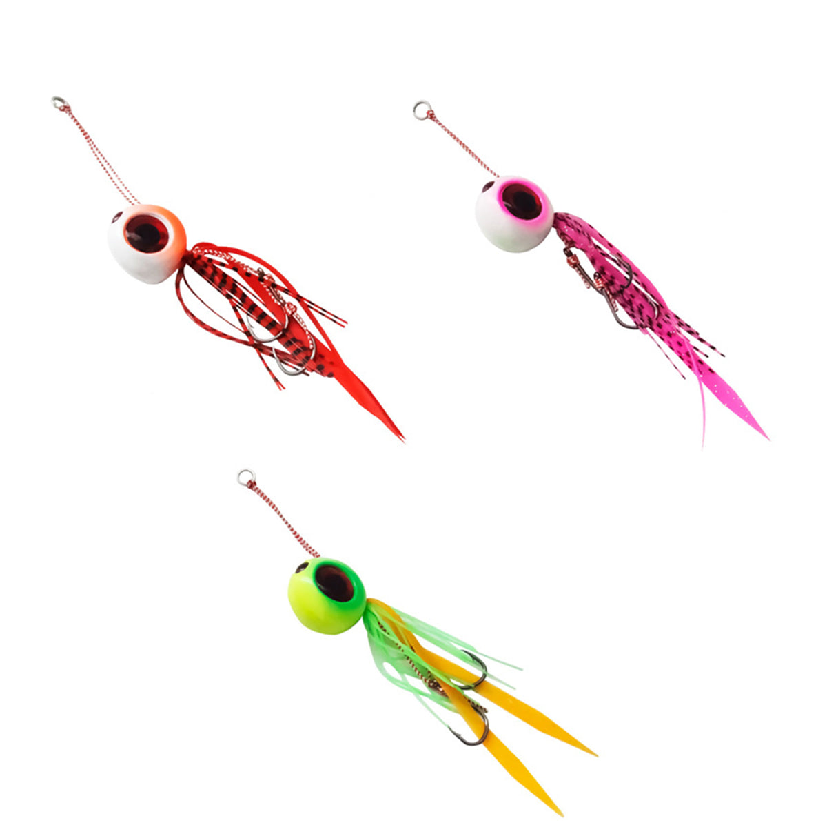 Luminous Fishing Lure with 3D Fisheye – Durable Hooks