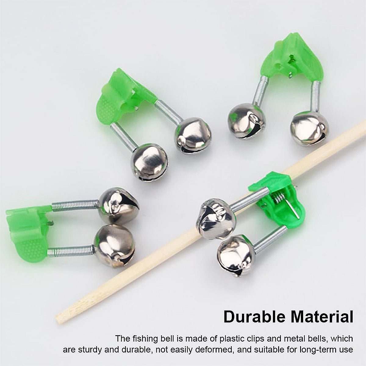 Fishing Bells 50PCS High-Sensitivity Bite Alarm Clips
