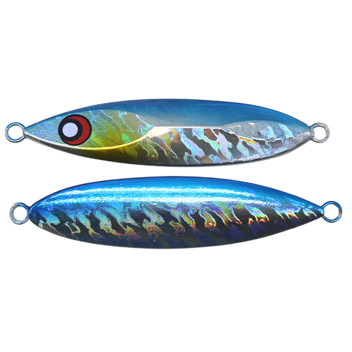 Saltwater Metal Fishing Lures Set – 8pcs Glow Jig Baits