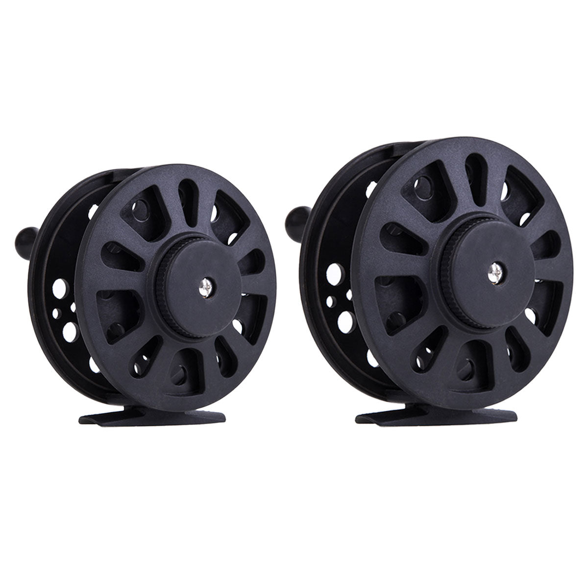 Fly Fishing Reel Lightweight ABS Front Wheel Reel