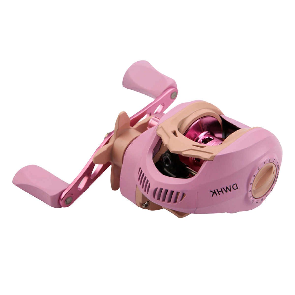 Baitcasting Drop Wheel Reel Macaron Style Left Right Hand Fishing