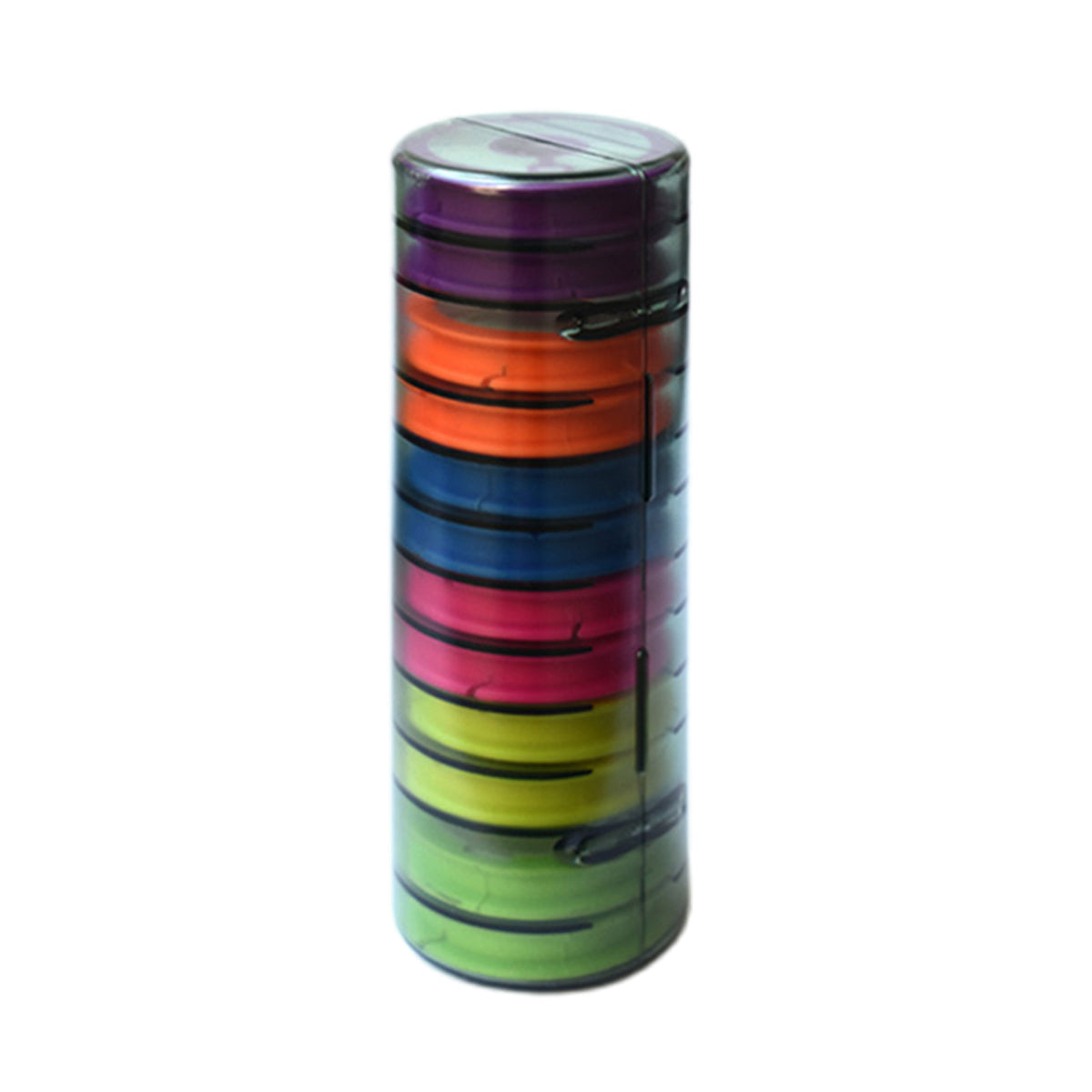 Fishing Tackle Box Line Organizer with Multiple Axes