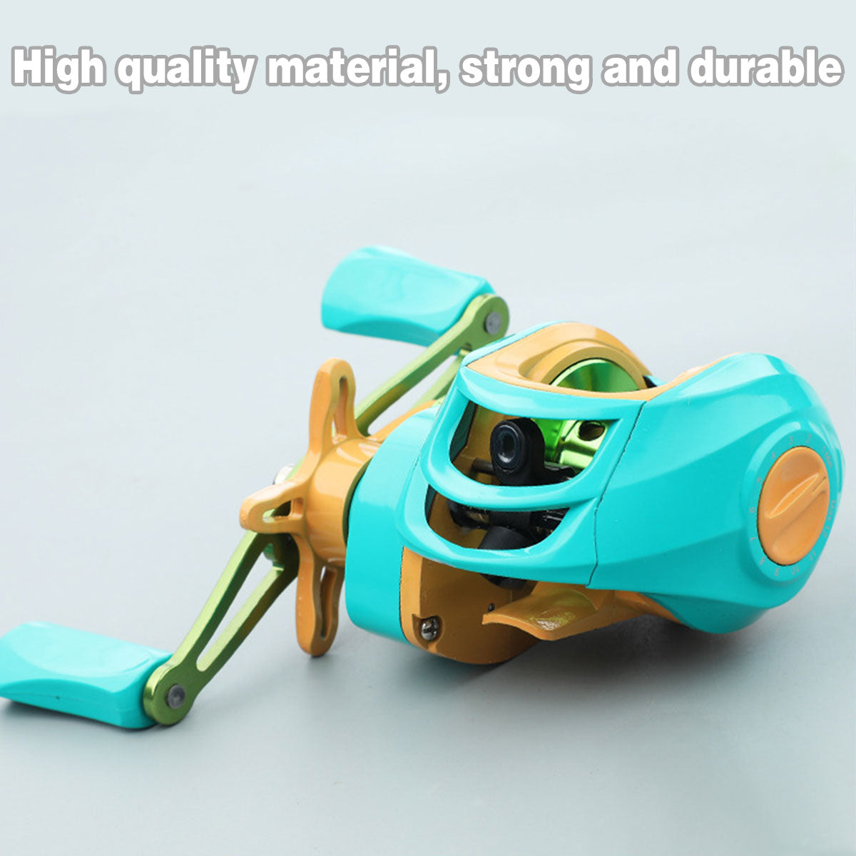 Baitcasting Fishing Reel Magnetic Brake Lightweight Left Right Hand