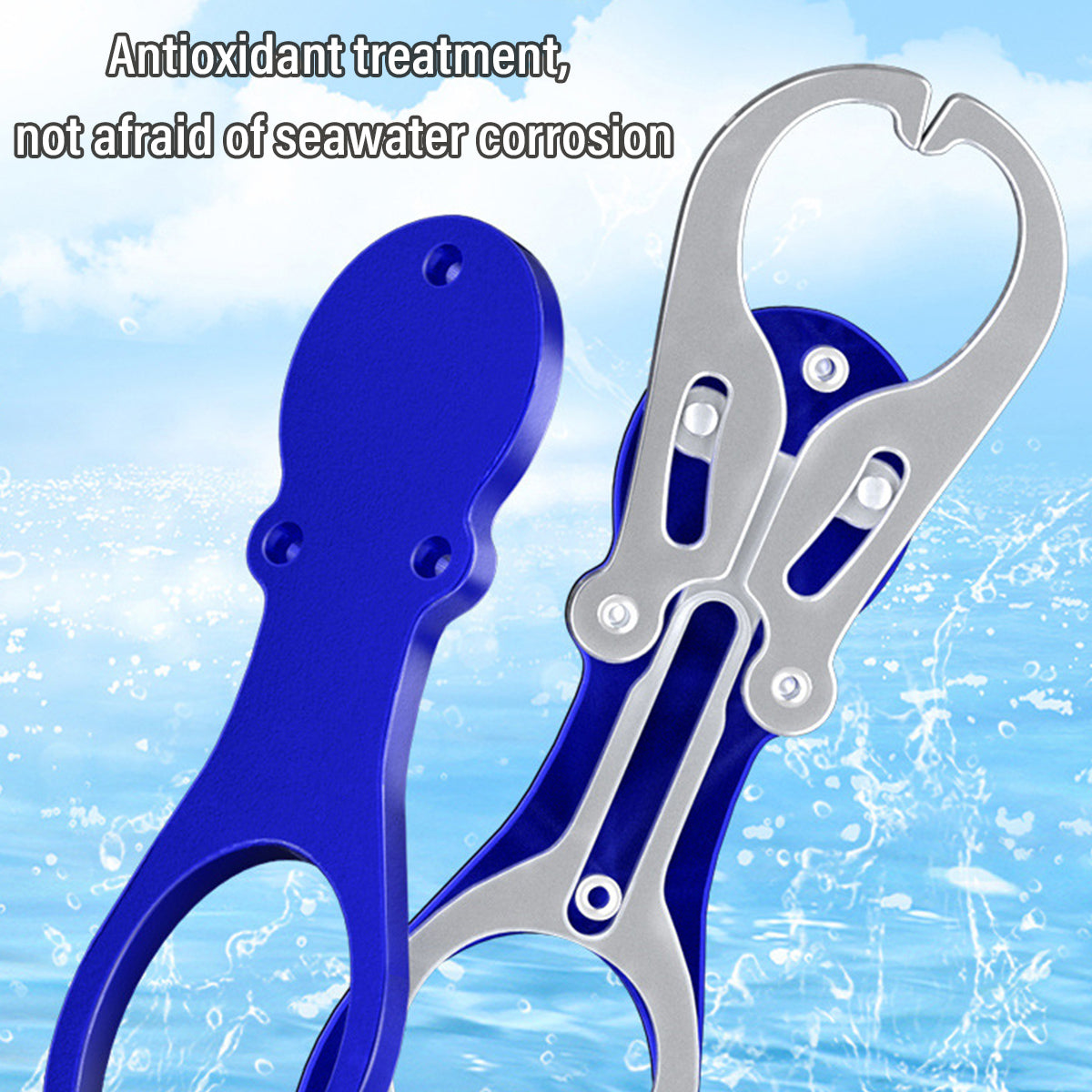 Fish Control Clamp Aviation Aluminum Rotating Fishing Grip