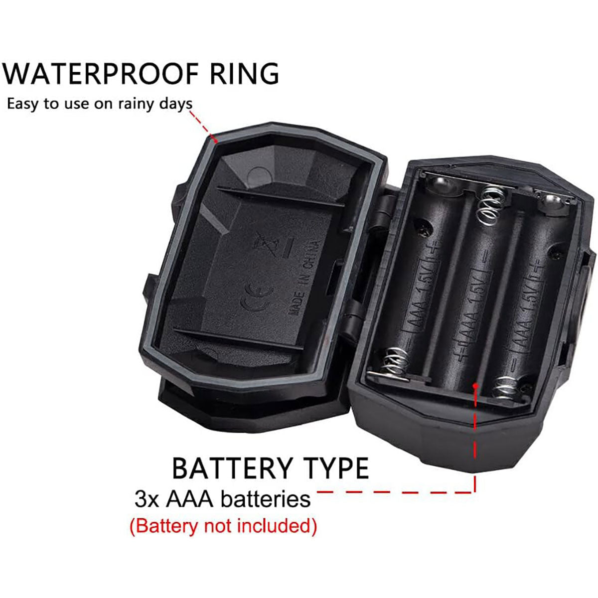 Focusable LED Headlamp 7 Mode Waterproof Outdoor Headlight