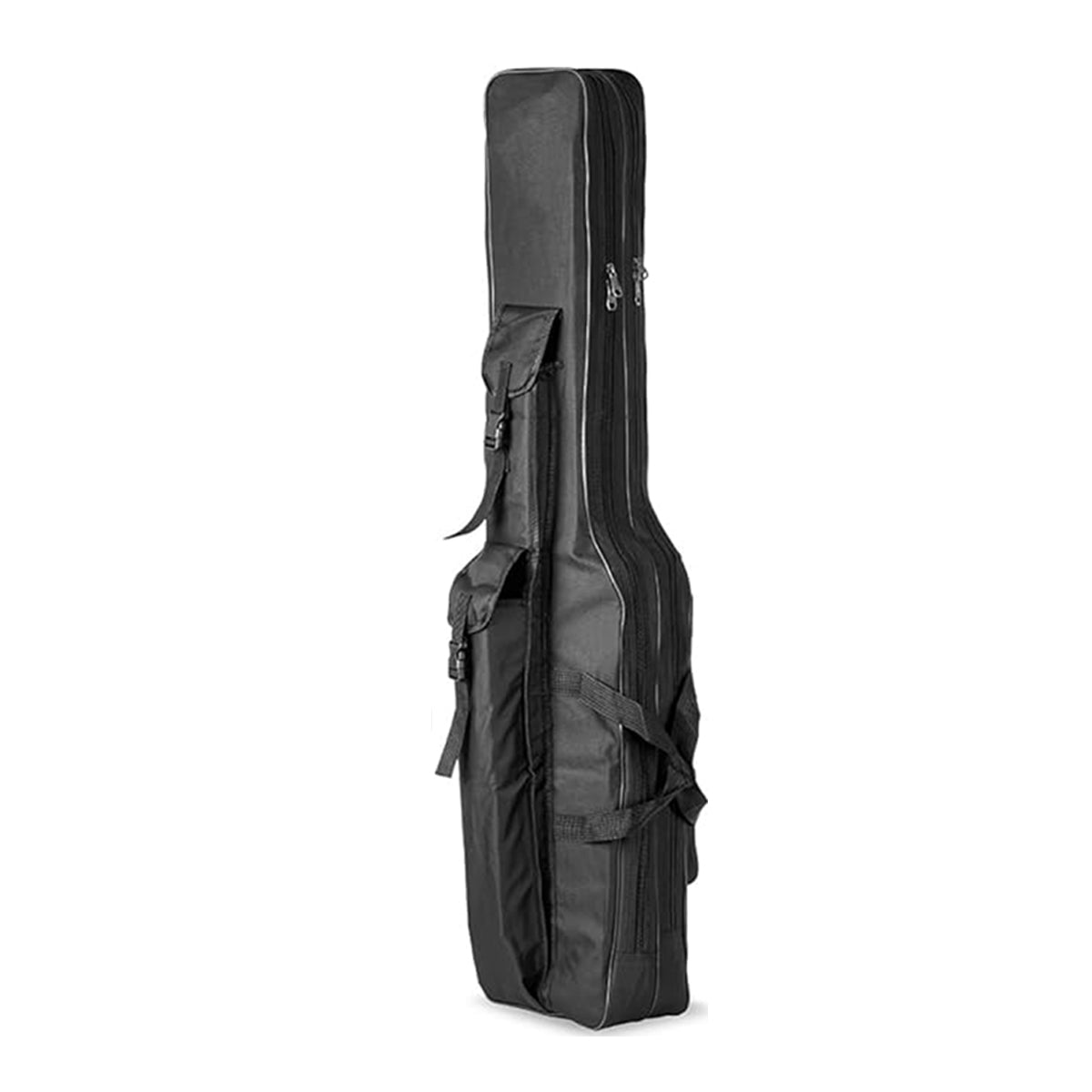 Double-Layer Fishing Rod Bag Waterproof 130cm Tackle Storage Case