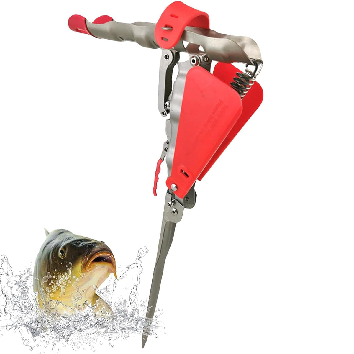 Automatic Fishing Rod Holder Stainless Steel Spring Loaded Ground Stand