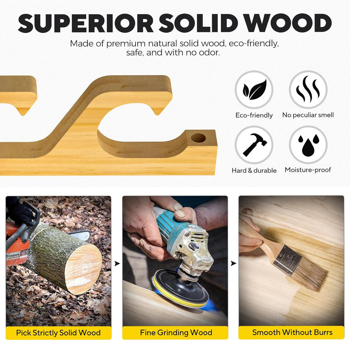 Bamboo Fishing Rod Rack – Wall & Ceiling Mounted Holder