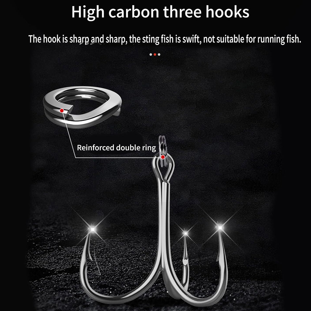 5PCS Multi-Jointed Fish Lures Set with Hooks for Freshwater & Saltwater