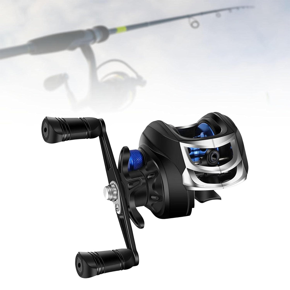 High-Performance Fishing Reel with Anti-Tangle System (Left or Right Hand)