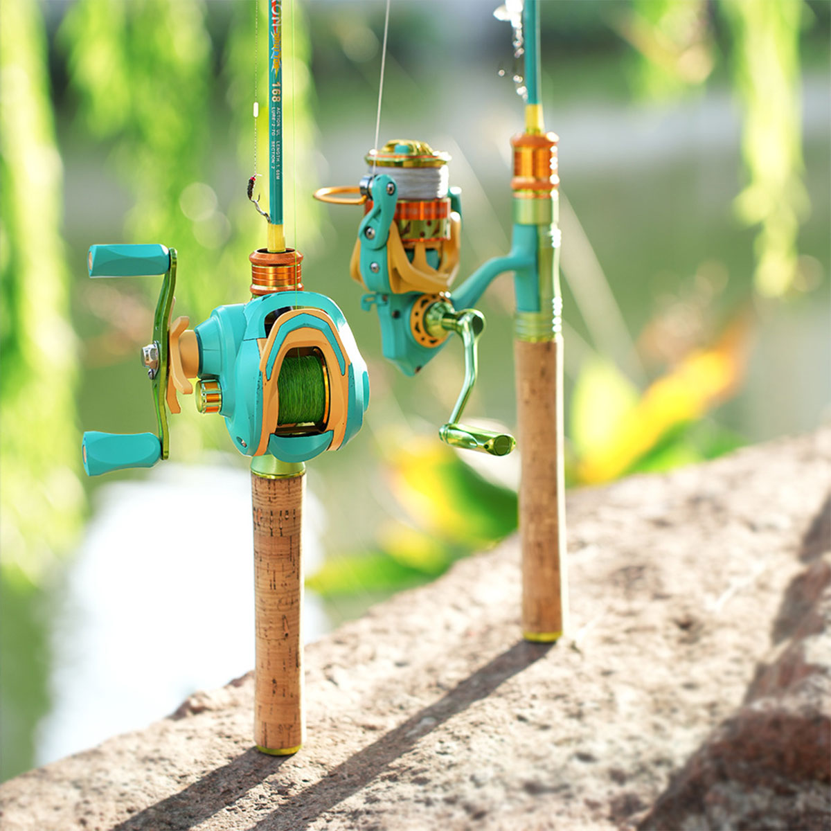 Baitcasting Fishing Reel Magnetic Brake Lightweight Left Right Hand