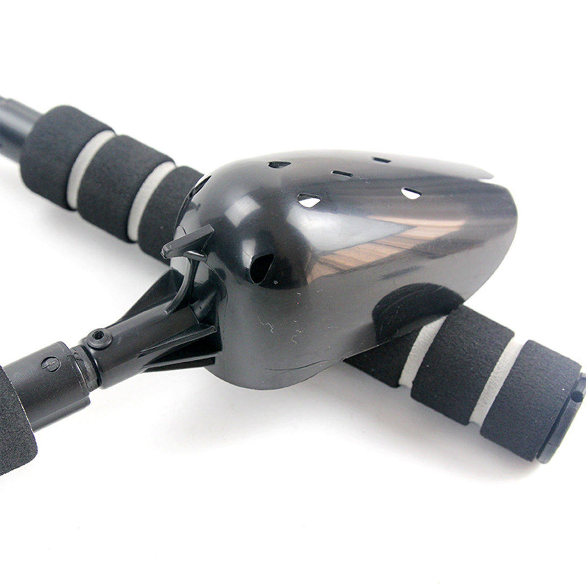 Telescopic Bait Throwing Spoon Aluminium Alloy For Fishing