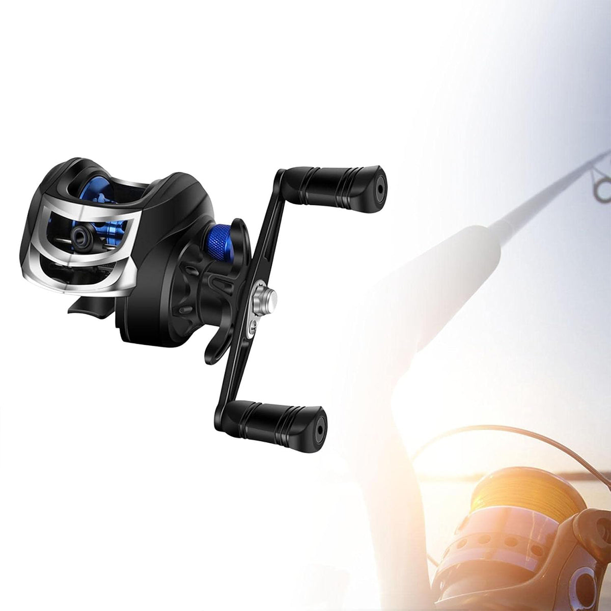 High-Performance Fishing Reel with Anti-Tangle System (Left or Right Hand)