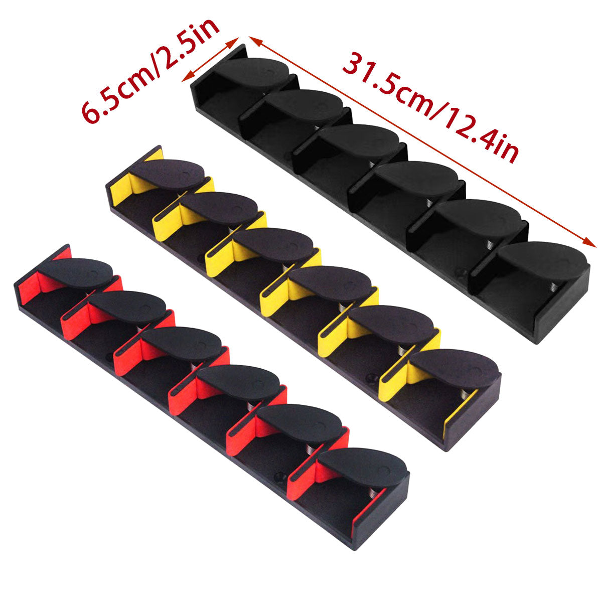 Fishing Rod Display Rack Vertical Horizontal Plastic Bracket for Gear Collection