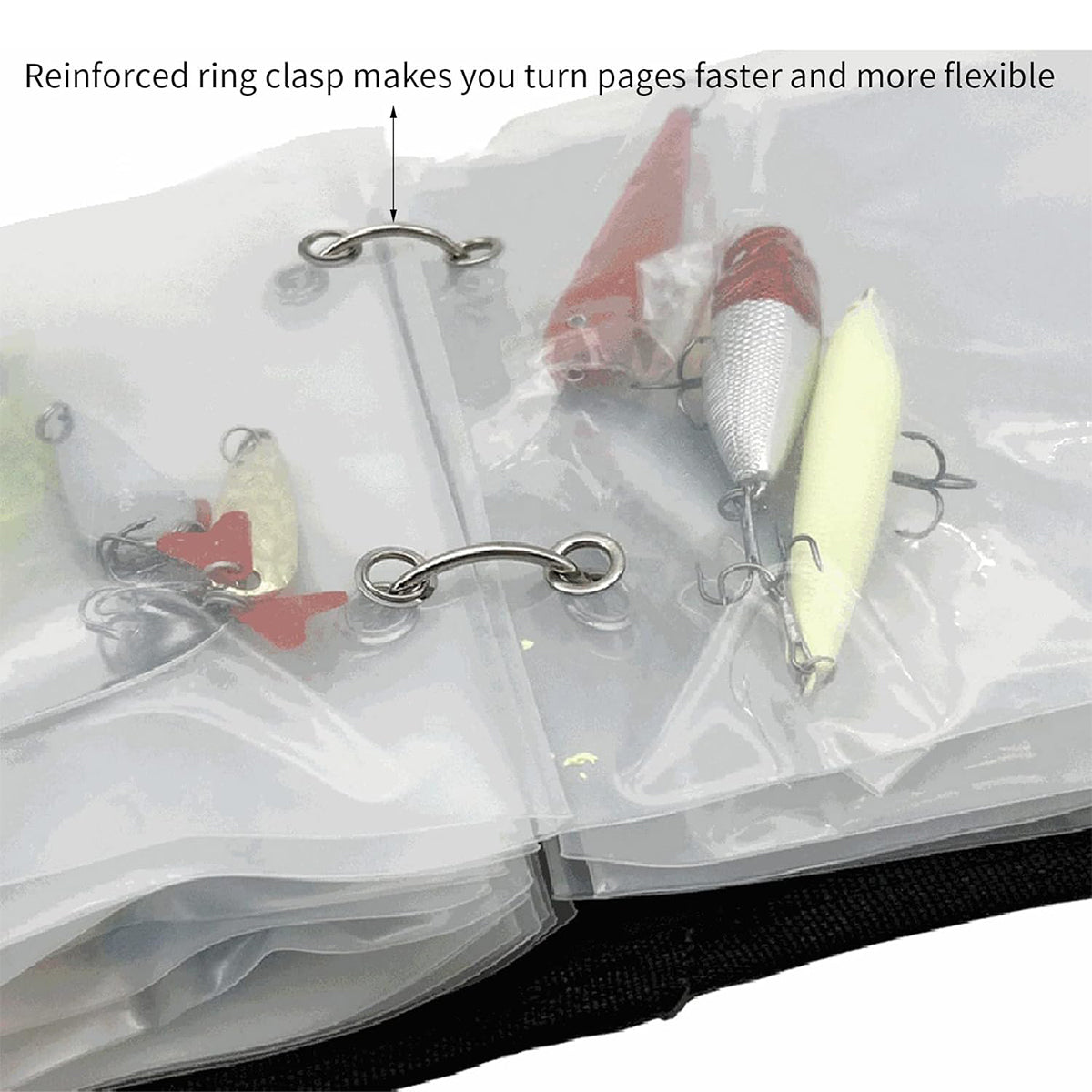 Waterproof Fishing Tackle Storage Bag with 15 Pockets