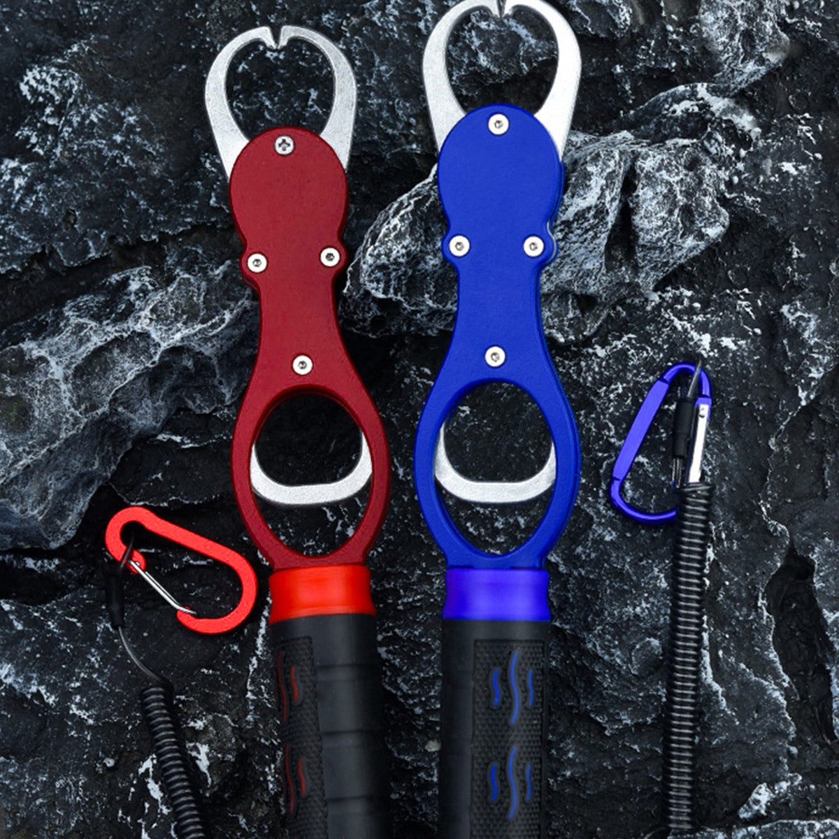 Fish Control Clamp Aviation Aluminum Rotating Fishing Grip
