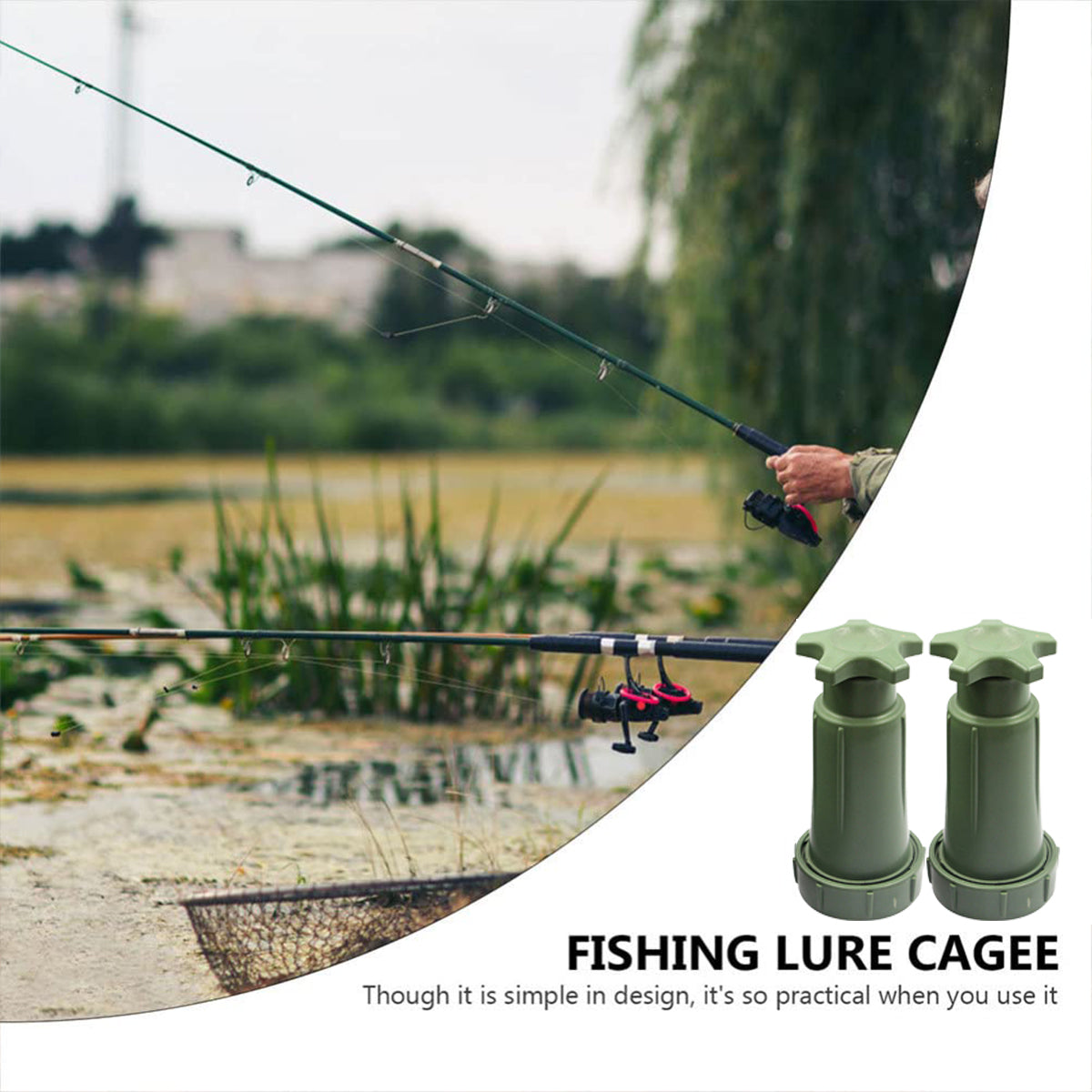 Compact Fishing Bait Press Mould Tool for Efficient Bait Packing