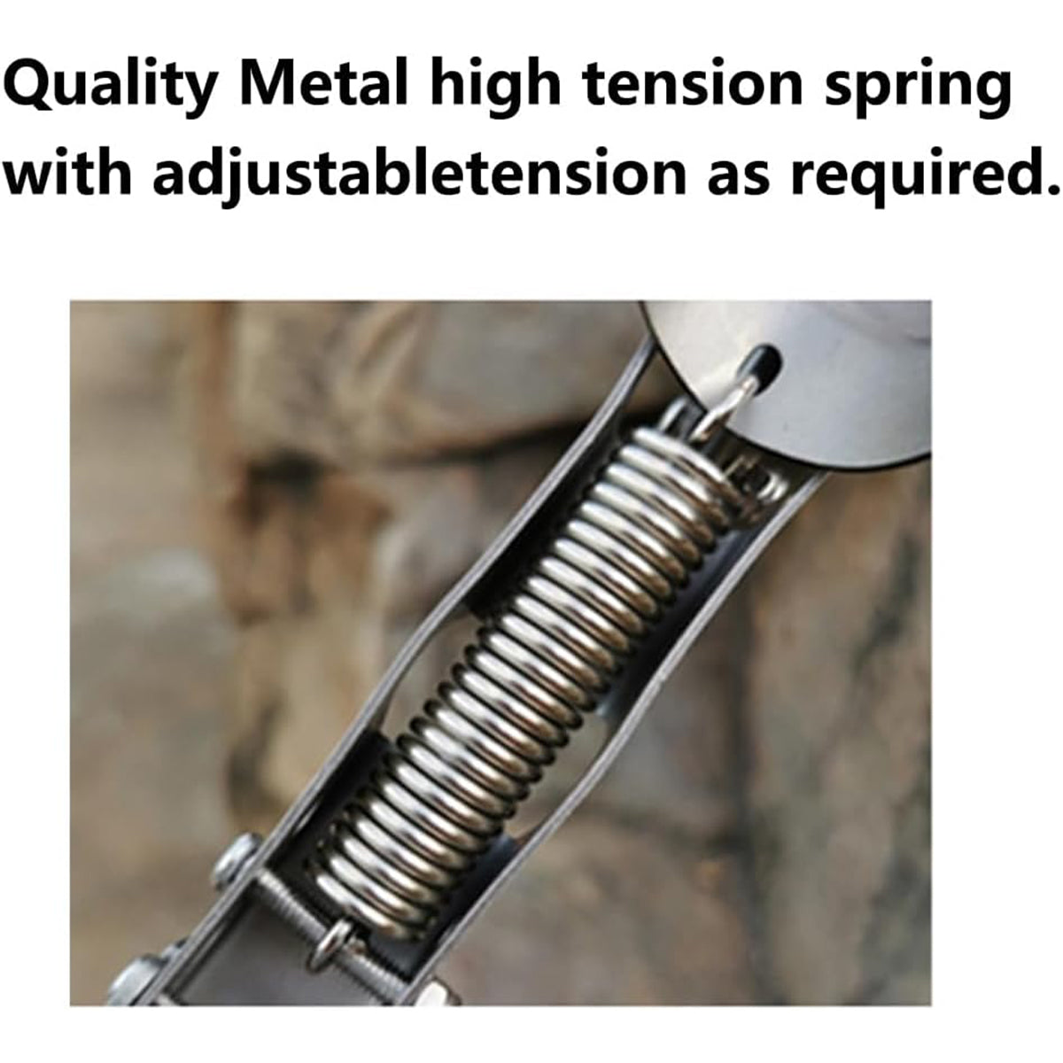 Automatic Fishing Rod Holder Stainless Steel Spring Loaded Ground Stand