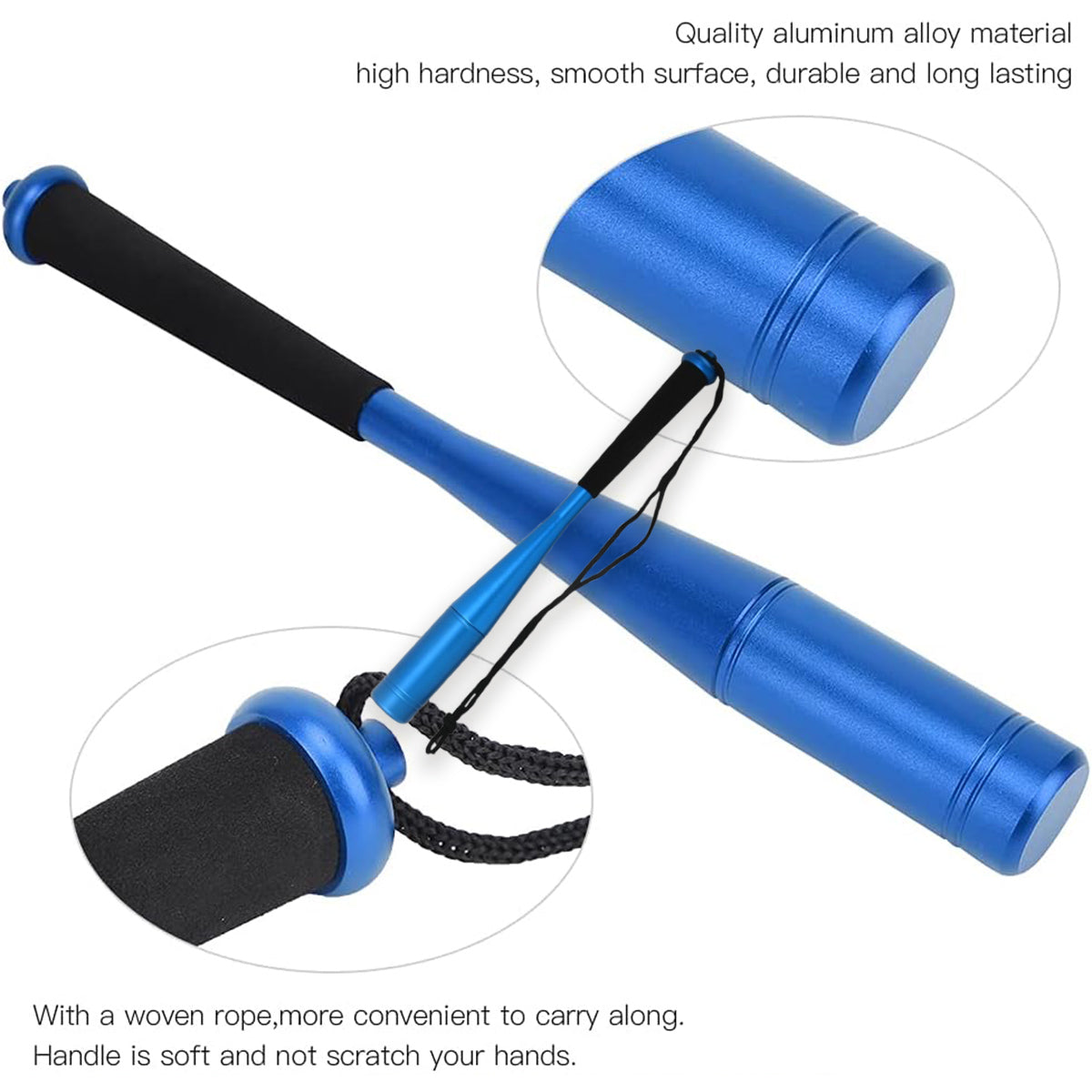 Aluminum Fish Knocker Fishing Tool Lightweight with Ergonomic Handle