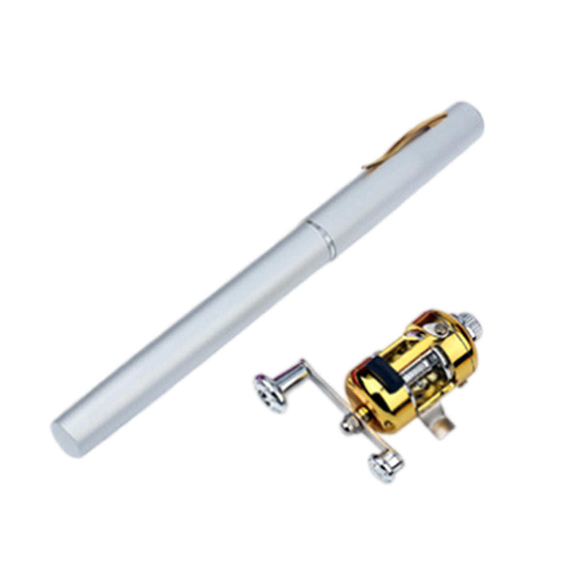 Mini Pocket Fishing Rod with Reel for Travel and Light Fishing