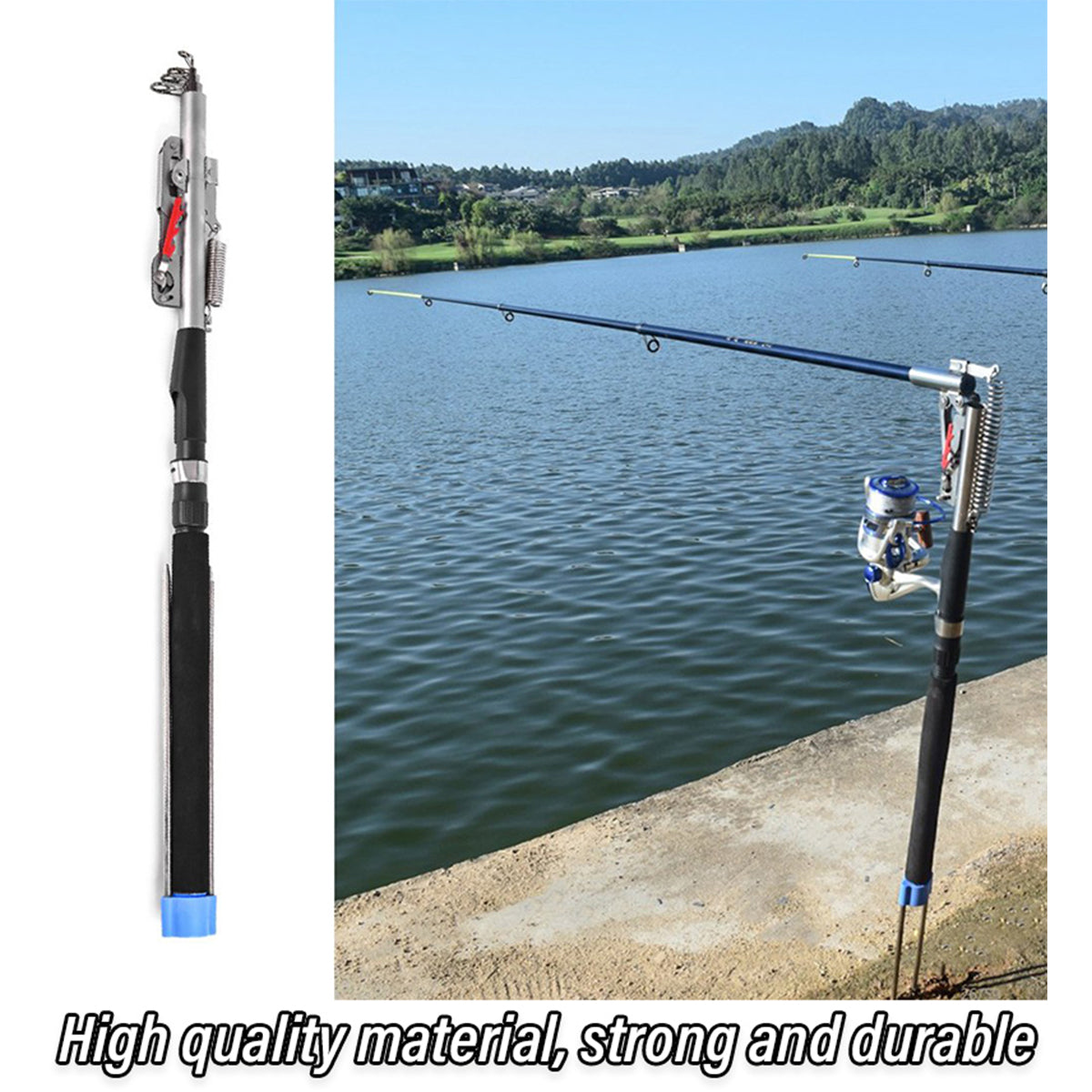 Self-Ejecting Automatic Fishing Rod Telescopic Carbon Fiber