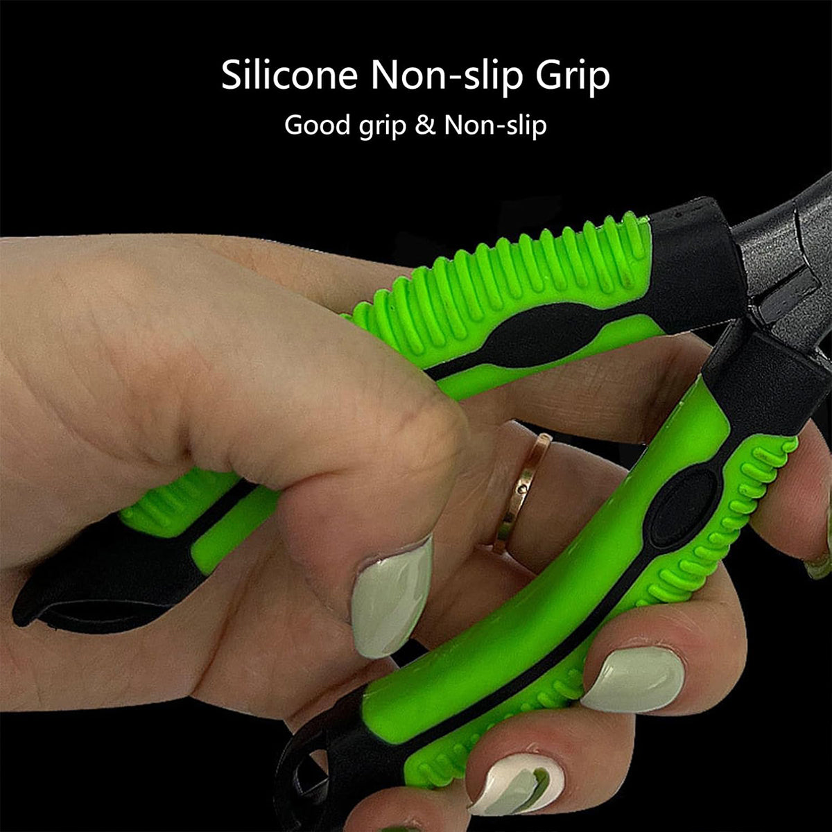 Fishing Crimping Tool Set with Pliers and Copper Ferrules Kit