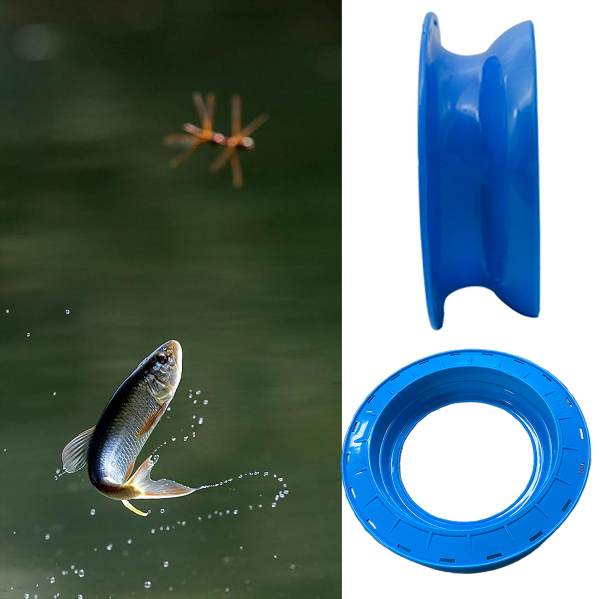 Plastic Fishing Line Storage Reel – Durable Coil Organizer