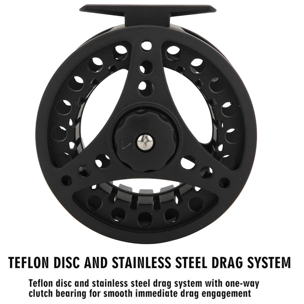 All-Metal Fly Fishing Reel CNC Aluminum Alloy Disc Brake Ice & Fly Reel
