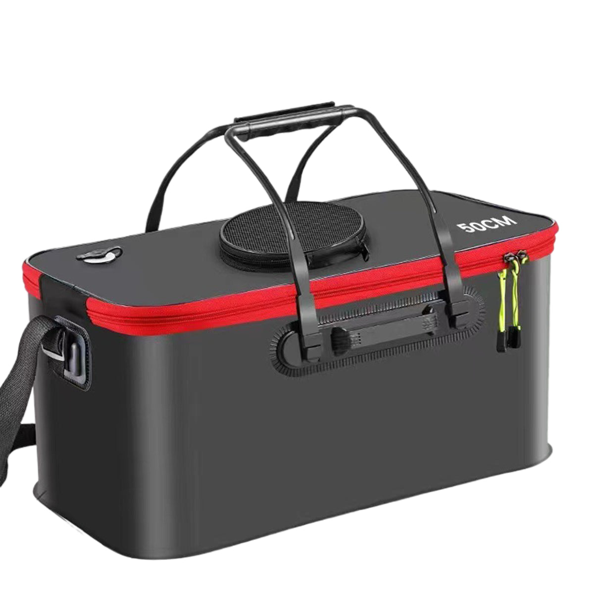 Folding EVA Fishing Bucket Waterproof Portable Live Fish Container