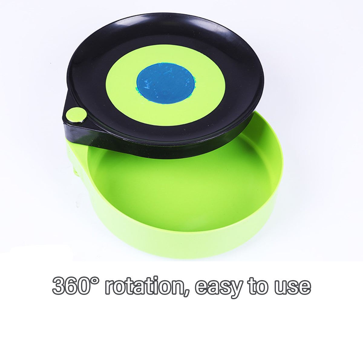 Magnetic Bait Tray With Rotating Lid And Mounting Options