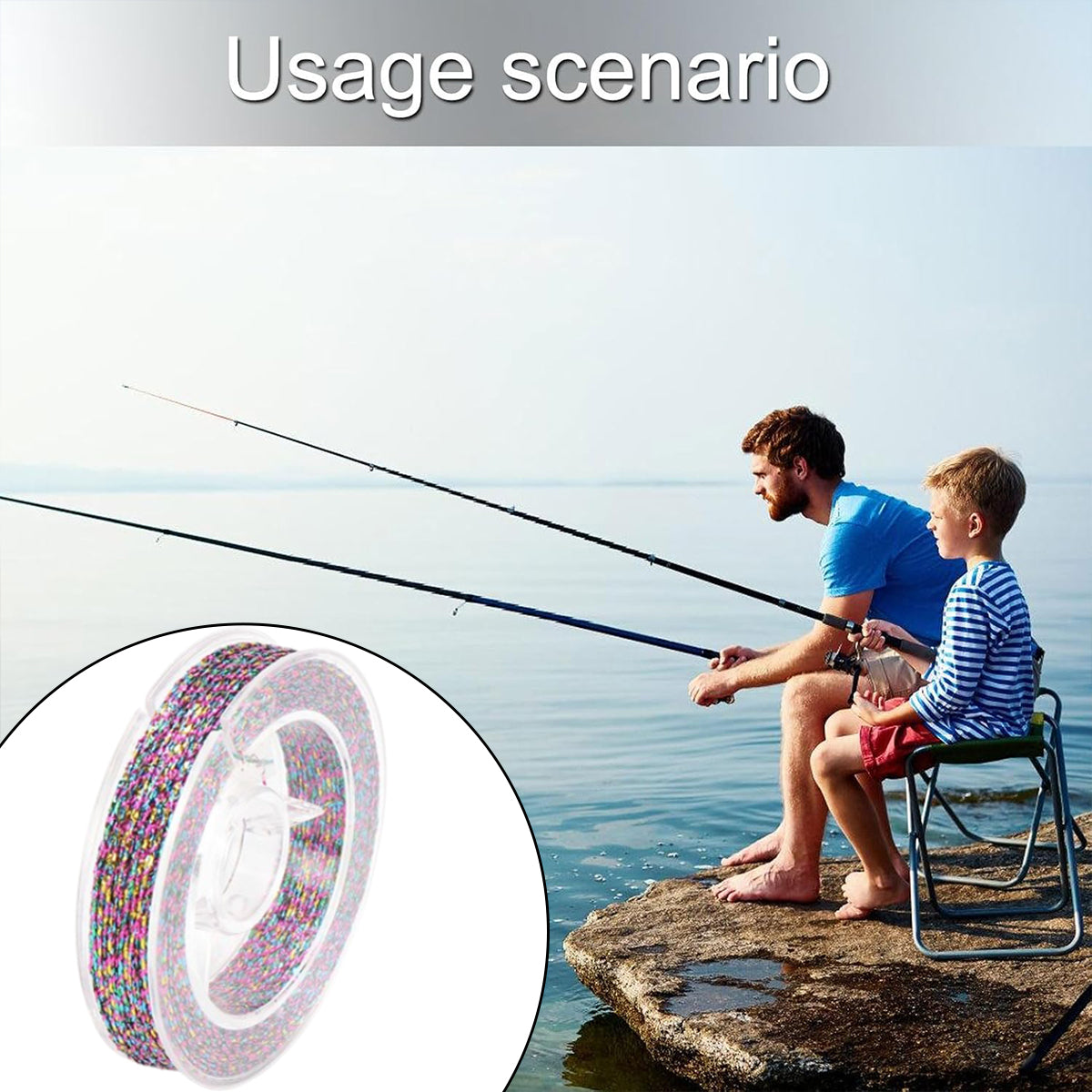Fishing Rod Guide Ring Binding Line – 7 Reels Durable Wire
