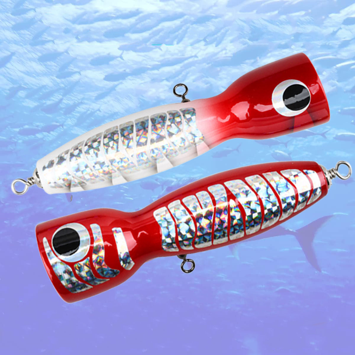 Floating Wood Bait – Deep Sea Long-Cast Fishing Lure 19cm 120g