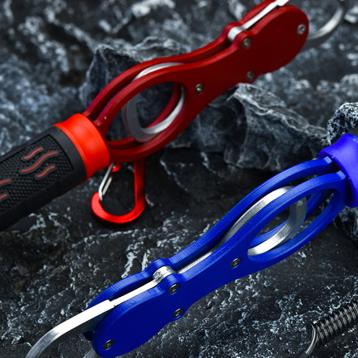 Fish Control Clamp Aviation Aluminum Rotating Fishing Grip