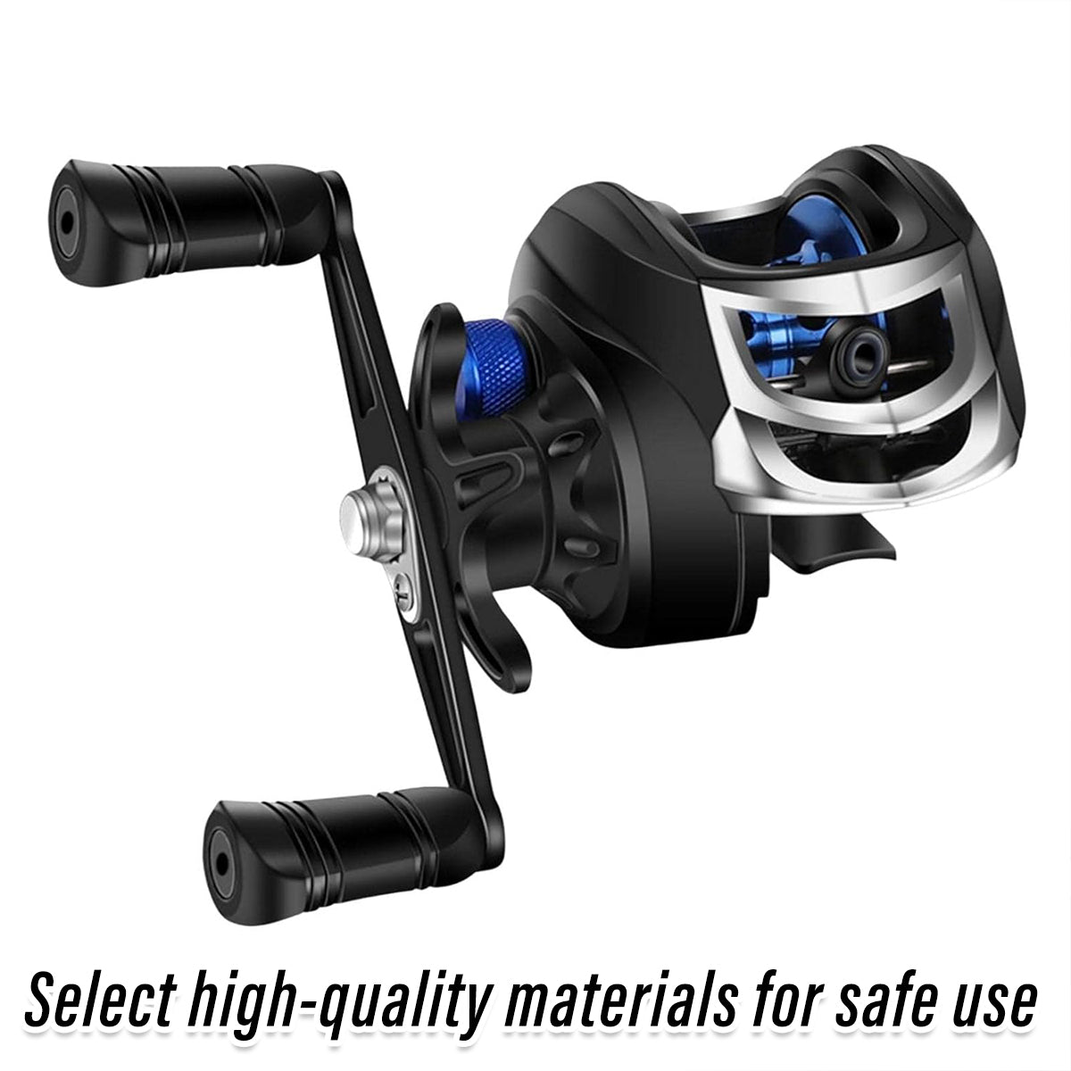 High-Performance Fishing Reel with Anti-Tangle System (Left or Right Hand)