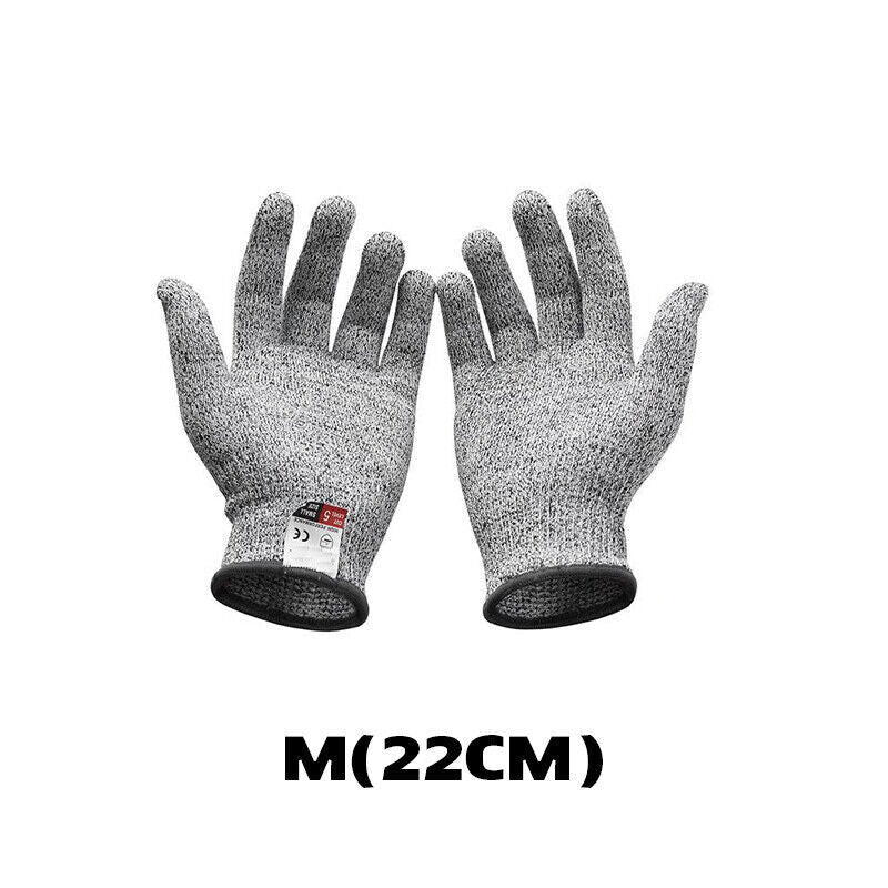 Level 5 Cut Resistant Gloves Food Safe Safety Work Gloves 1 Pair
