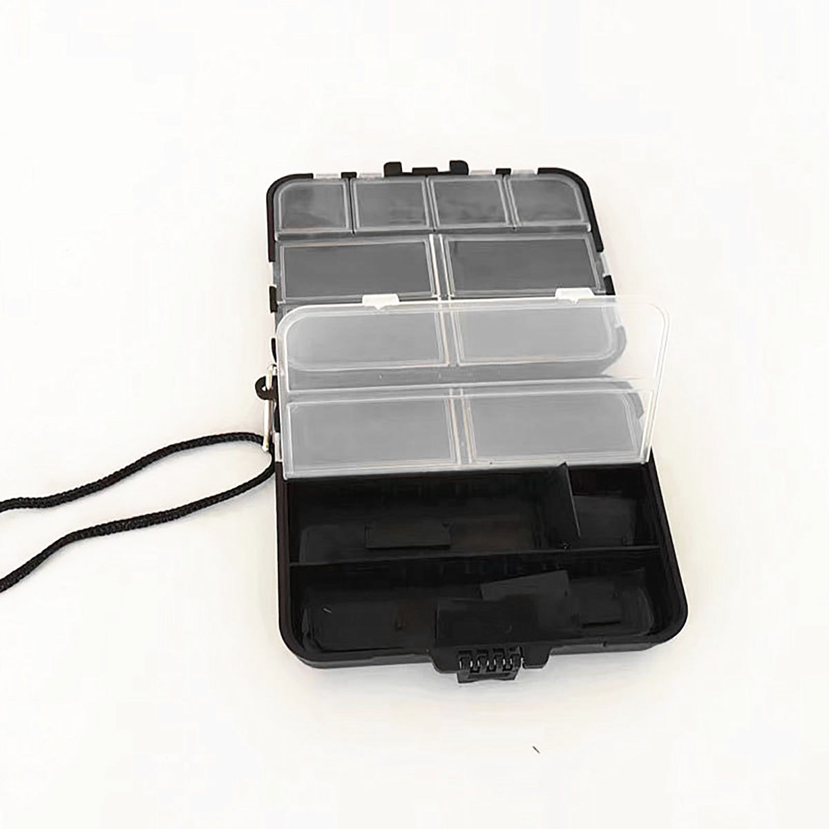 Portable Fishing Tackle Box Multi-Compartment Gear Organizer