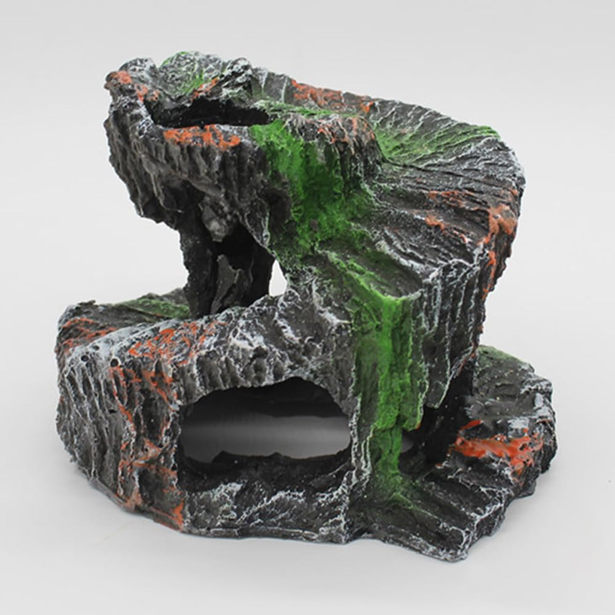Spiral Turtle Platform Resin Climbing Decoration For Reptile Habitat